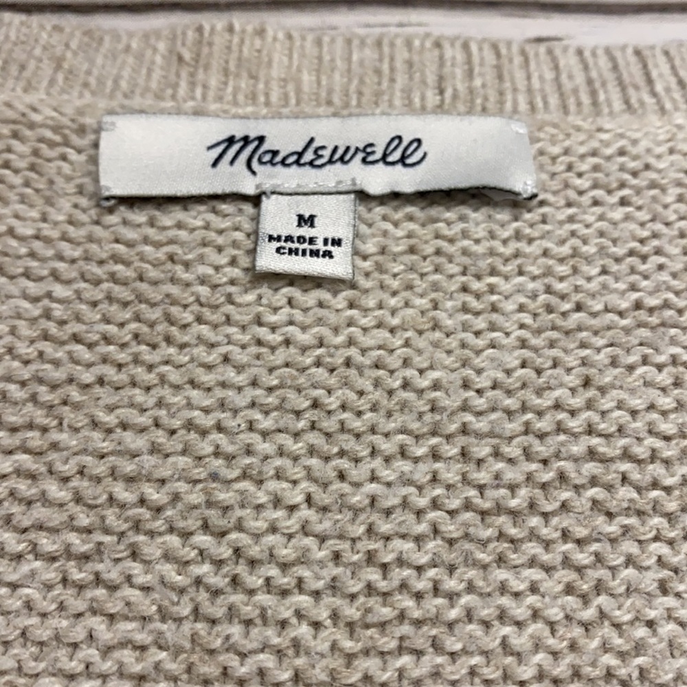 Madewell Riverside Texture Sweater - Picture 4 of 10
